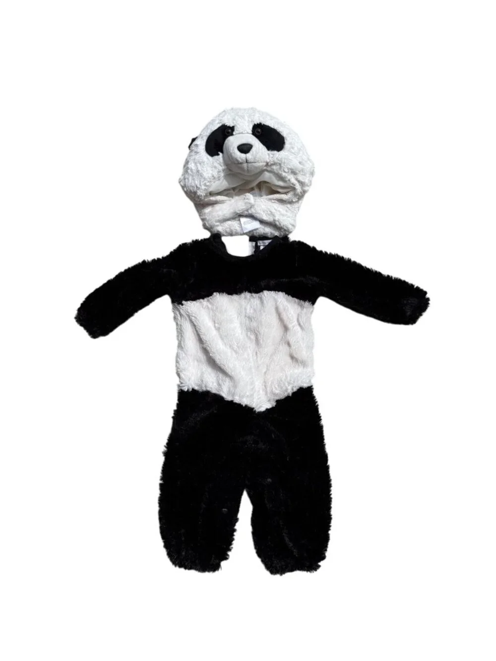 Pottery Barn Kids Panda Bear Costume Toddler 12-24 Mos Halloween Dress Up Baby